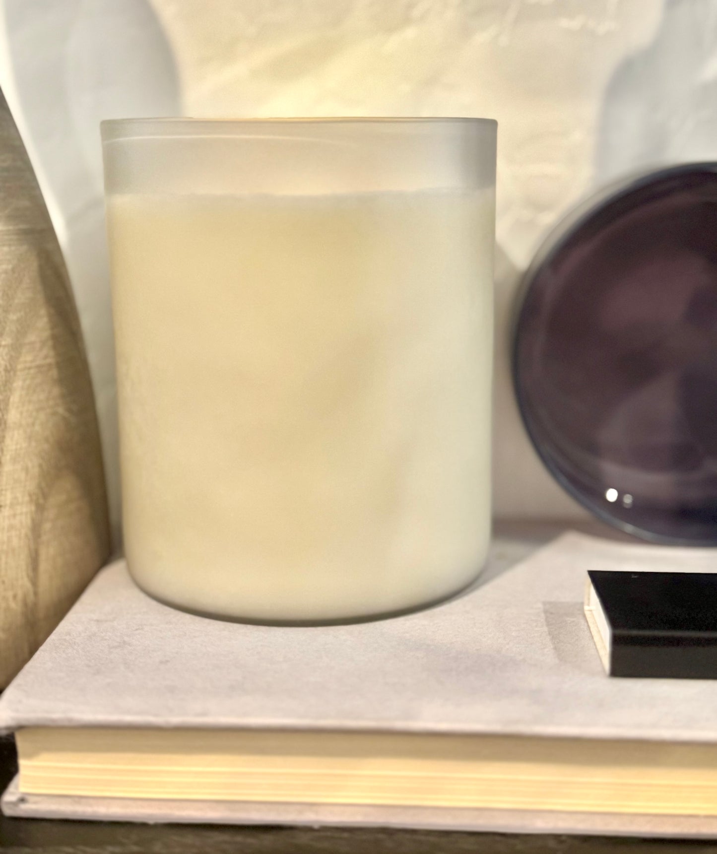 Pillow Talk - 18oz Scented Soy Wax Candle with Vanilla, Jasmine & Musk