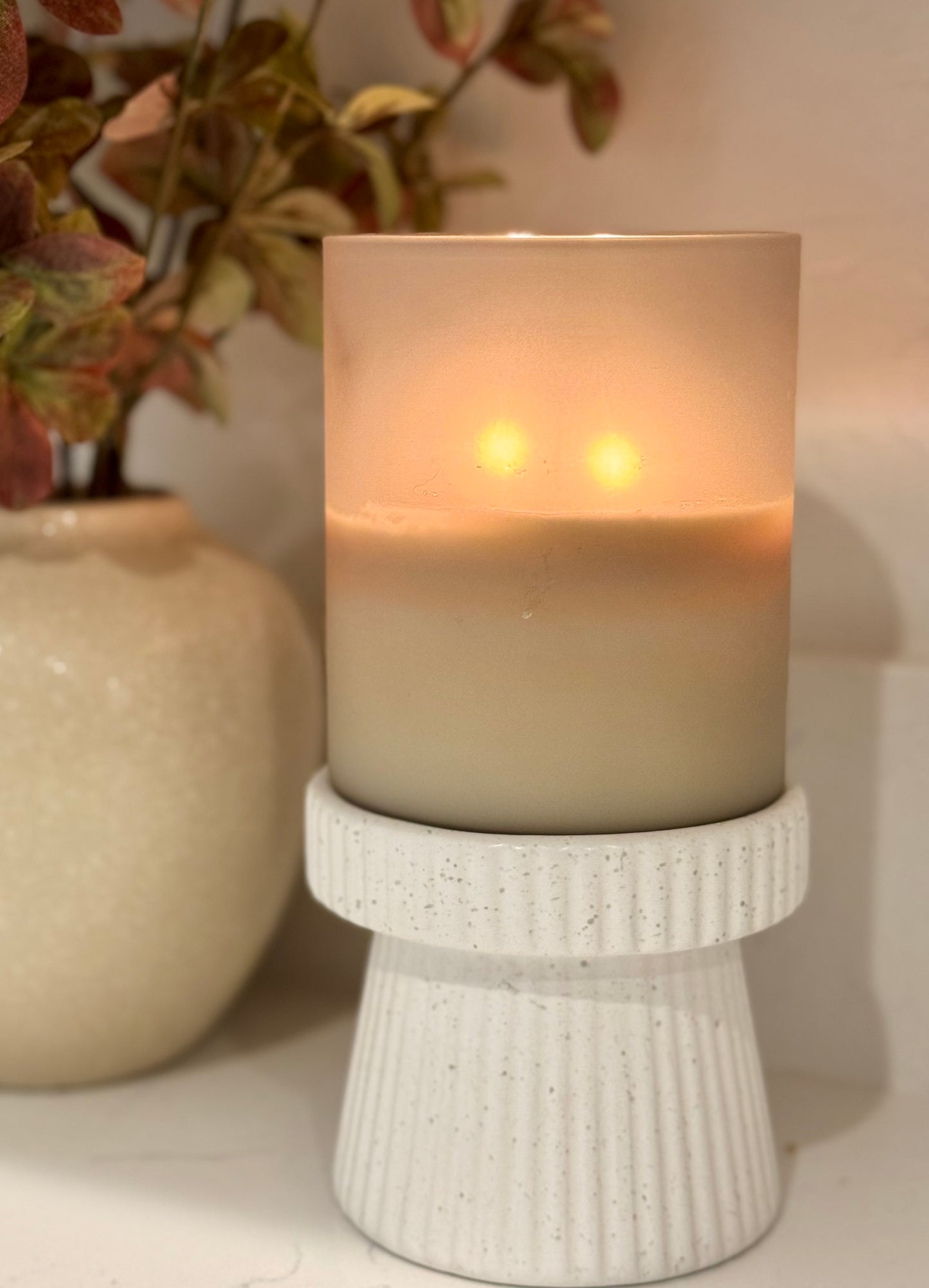 Pillow Talk - 18oz Scented Soy Wax Candle with Vanilla, Jasmine & Musk