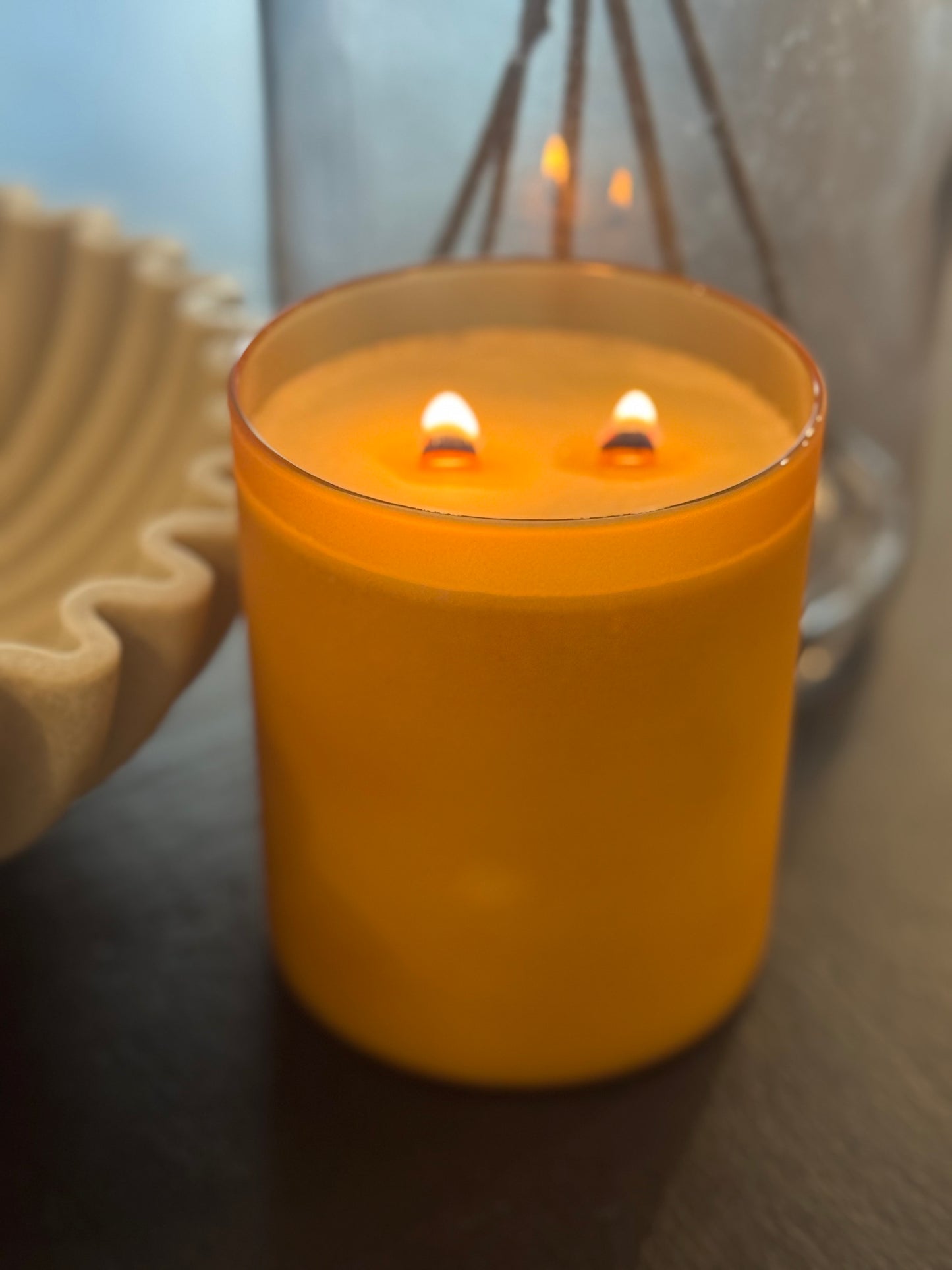 Driftwood - 18oz Scented Soy Wax Candle with Sandalwood, Amber & Musk