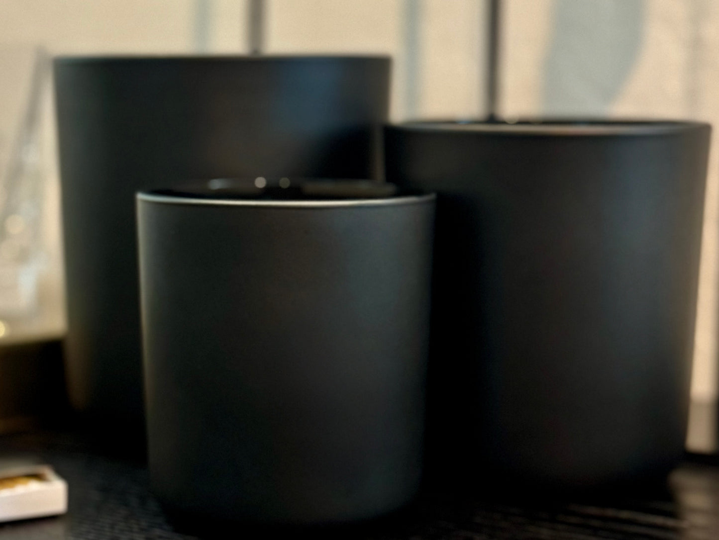 Velvet + Incense - Scented Soy Wax Candles with Maple, Moss & Smoke