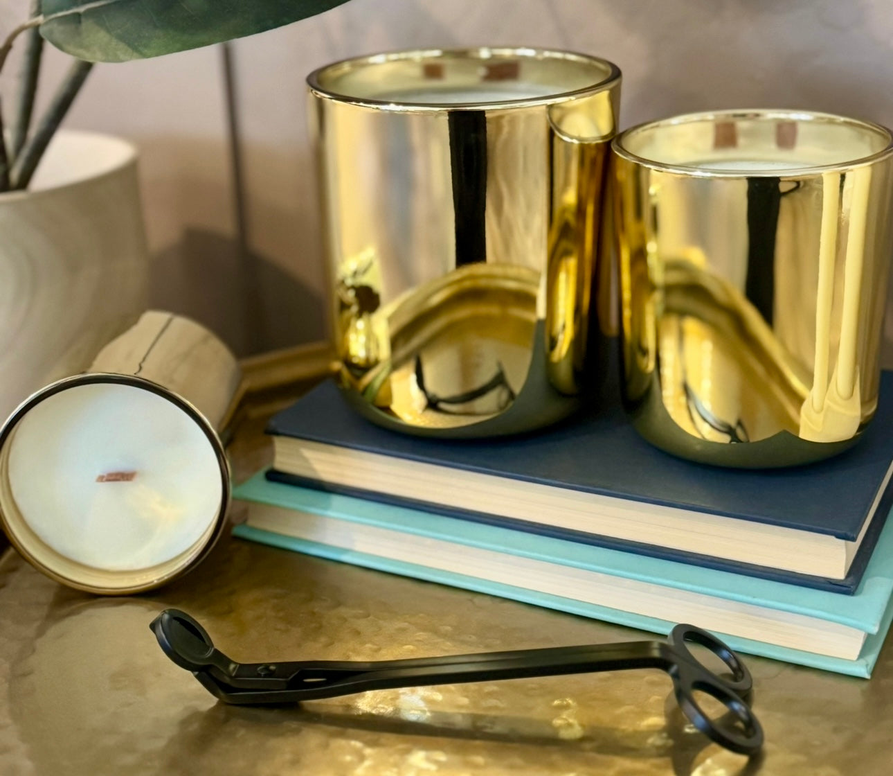 Golden Hour - Scented Soy Wax Candles with Orange, Coconut & Vanilla