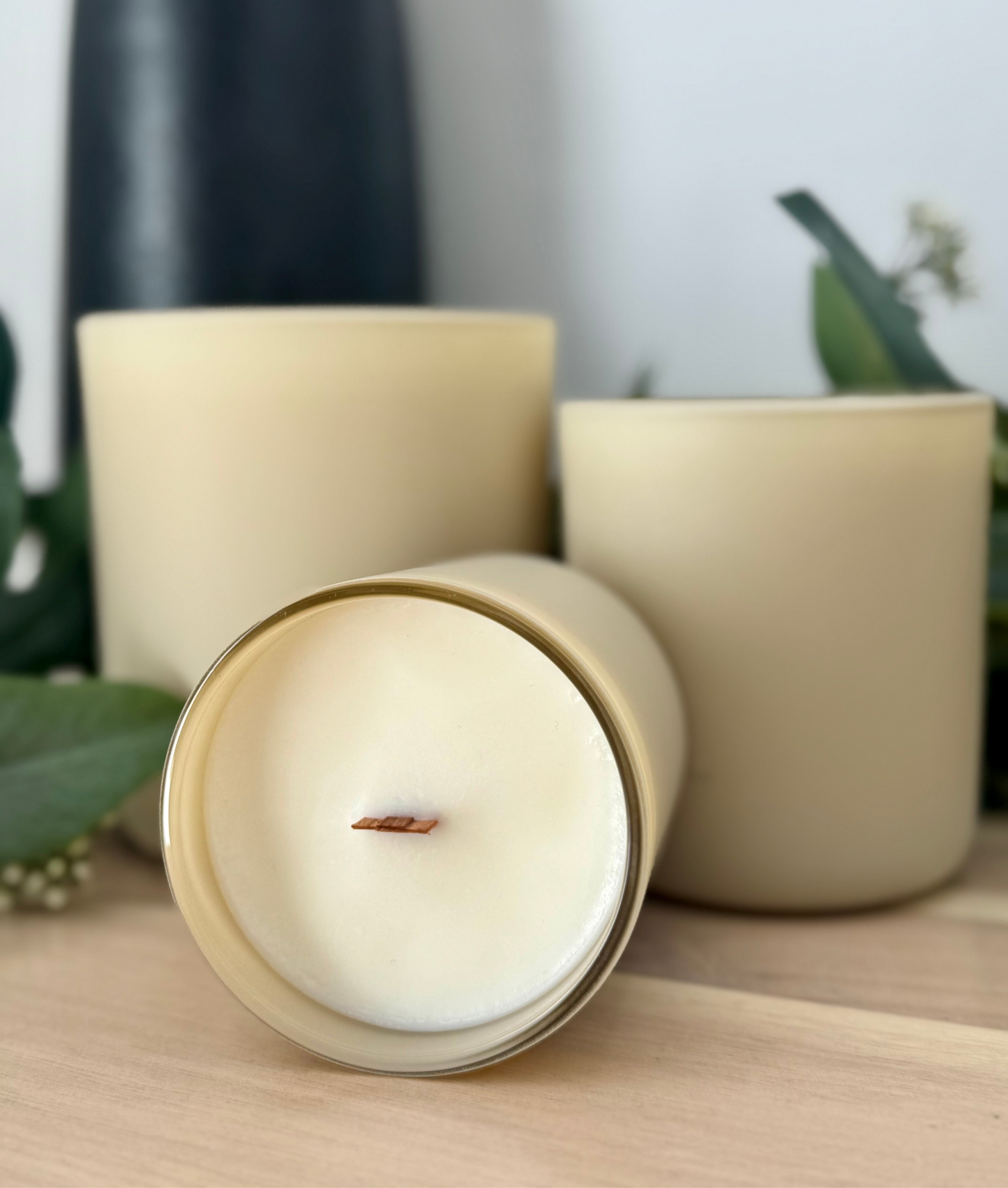 Flower Crown - Scented Soy Wax Candles with Bergamot, Fig & Amber