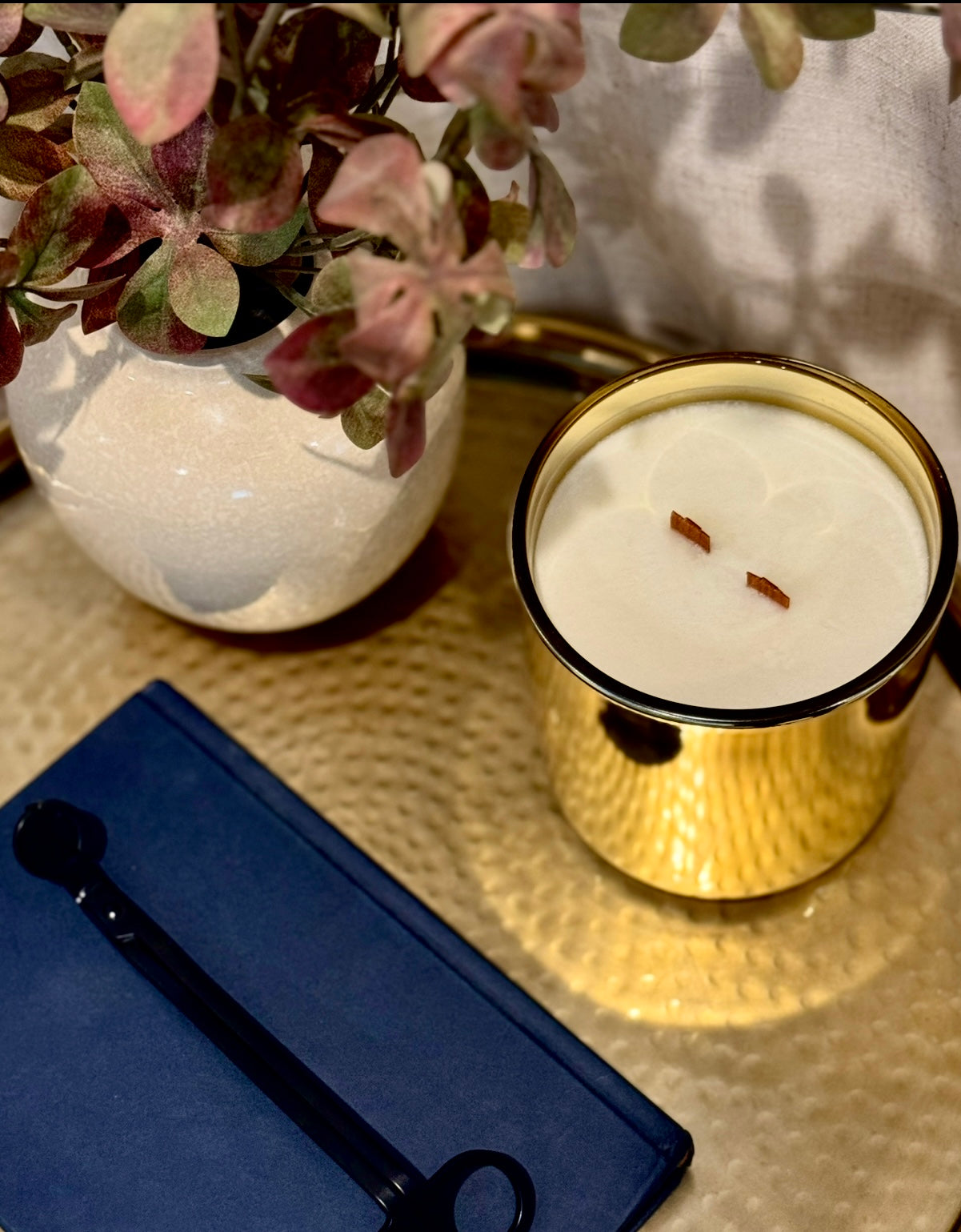 Golden Hour - Scented Soy Wax Candles with Orange, Coconut & Vanilla